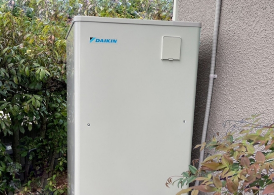 ガス給湯器からダイキンエコキュートへの取替工事