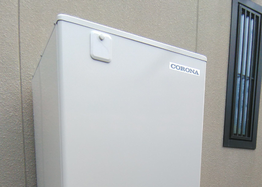 ナショナルエコキュートからコロナエコキュートへの交換工事