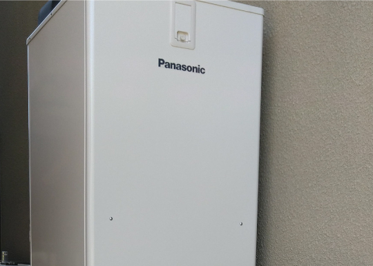 三菱エコキュートからパナソニックエコキュートへの取替工事