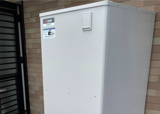 三菱エコキュートから三菱エコキュートへの取替工事