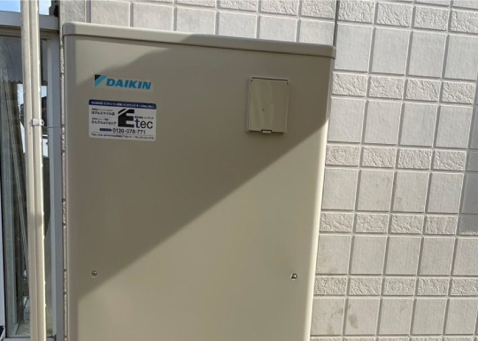 三菱電機温水器からダイキンエコキュートへの更新工事