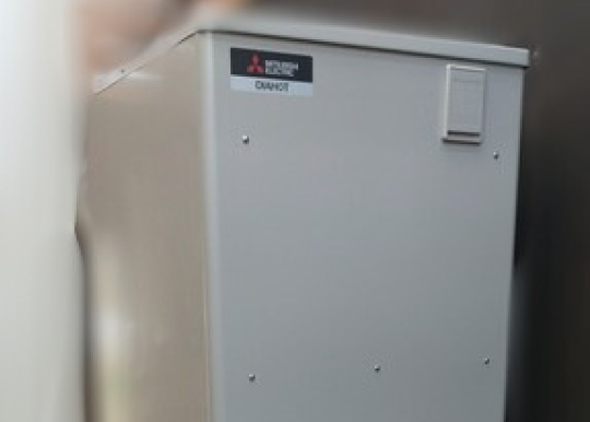 三菱エコキュートから三菱エコキュートへの取替工事